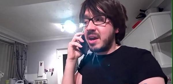Real newbie rides nerds dick